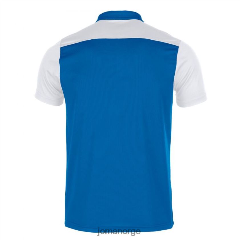 nei Joma poloskjorte kortermet hobby ii kongeblå hvit FBD0T0568 menn
