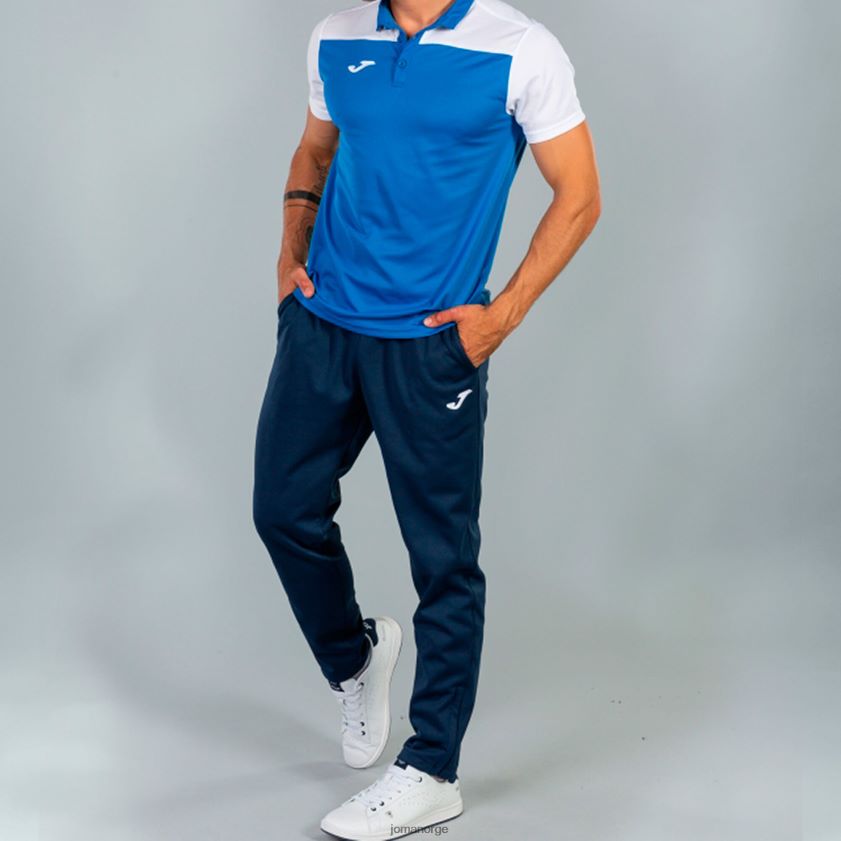 nei Joma poloskjorte kortermet hobby ii kongeblå hvit FBD0T0568 menn