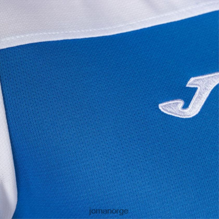 nei Joma poloskjorte kortermet hobby ii kongeblå hvit FBD0T0568 menn