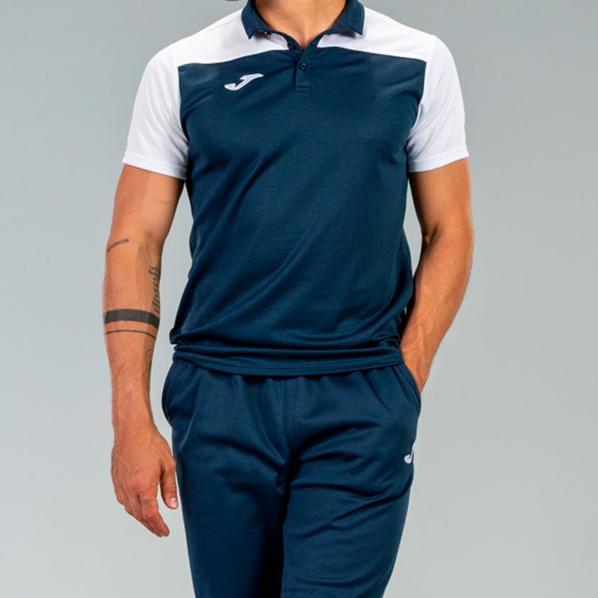 nei Joma poloskjorte kortermet hobby ii marineblå hvit FBD0T0519 menn