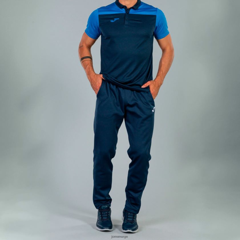 nei Joma poloskjorte kortermet hobby ii marineblå kongeblå FBD0T04449 menn