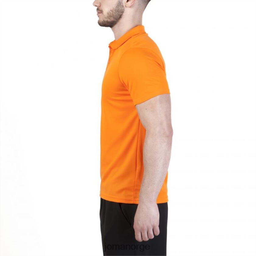 nei Joma poloskjorte kortermet hobby oransje FBD0T04236 menn