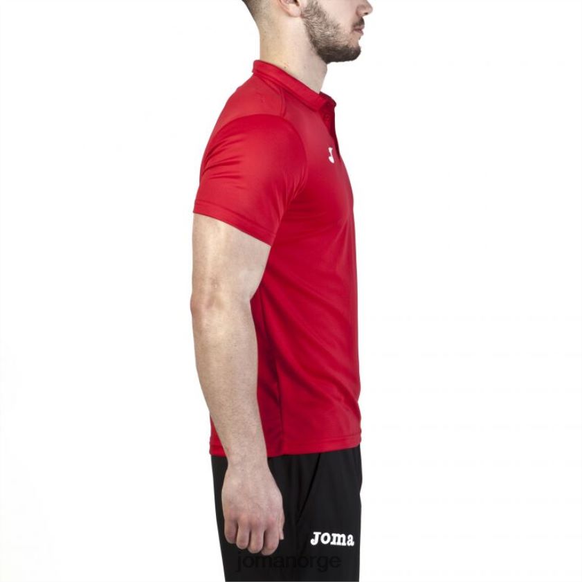 nei Joma poloskjorte kortermet hobby rød FBD0T0290 menn