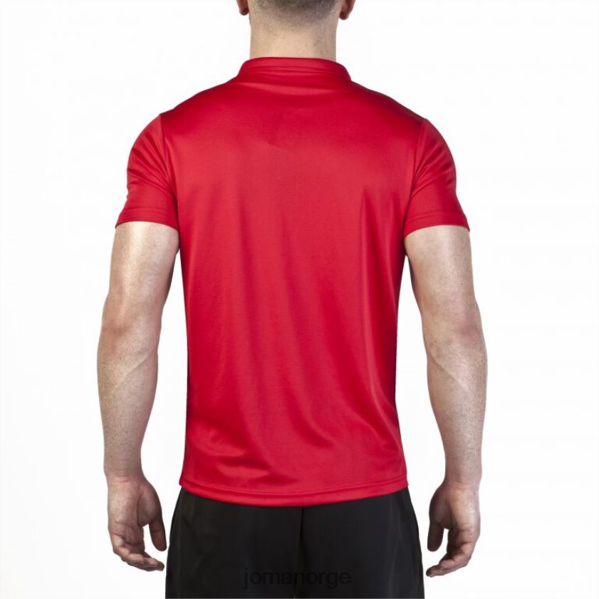 nei Joma poloskjorte kortermet hobby rød FBD0T0290 menn
