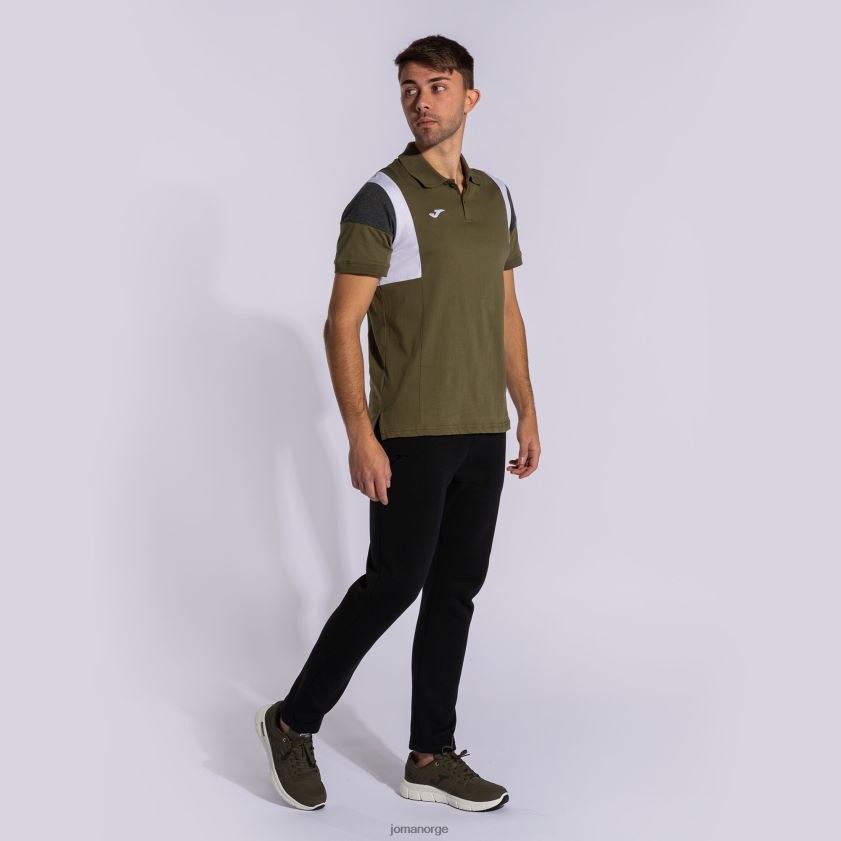 nei Joma poloskjorte kortermet komfort iii kaki FBD0T04371 menn