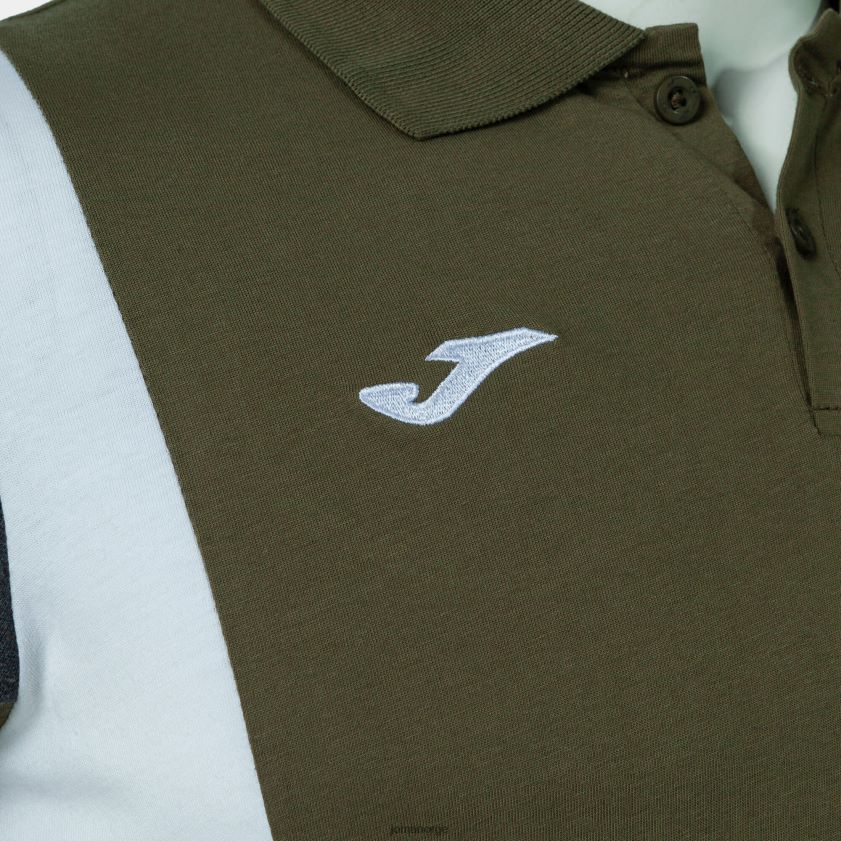 nei Joma poloskjorte kortermet komfort iii kaki FBD0T04371 menn