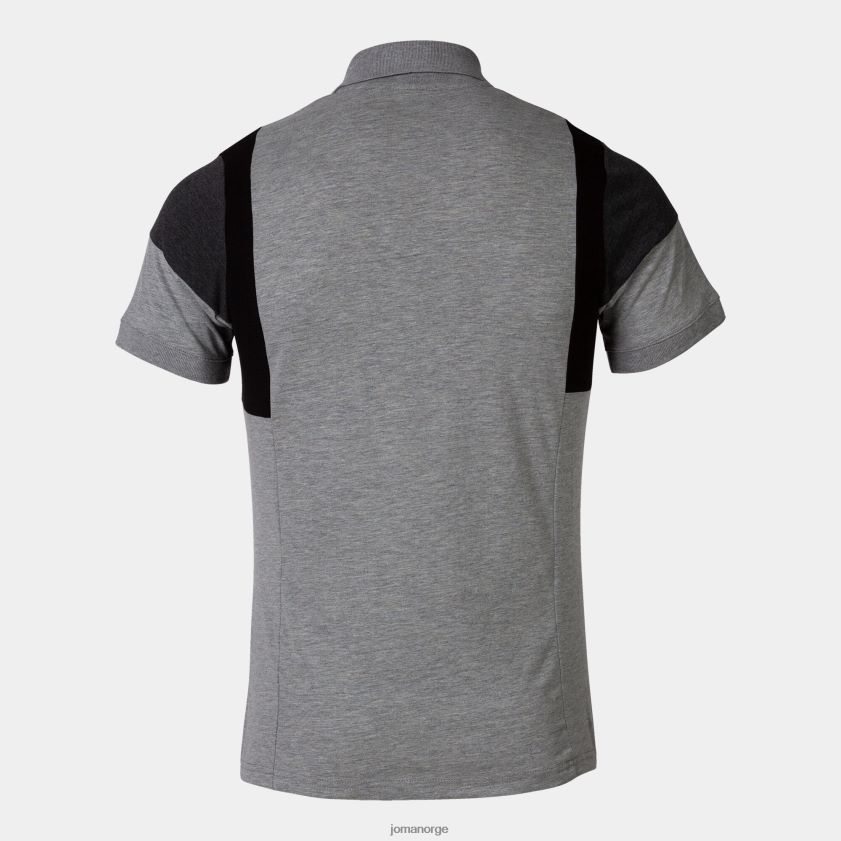 nei Joma poloskjorte kortermet komfort iii melert grå FBD0T02862 menn