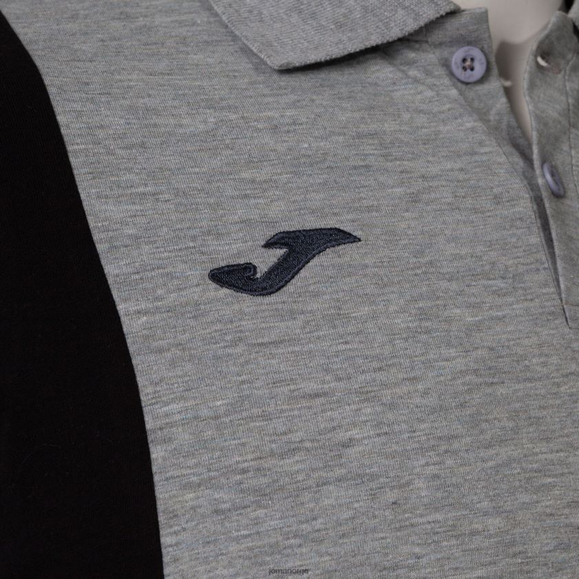 nei Joma poloskjorte kortermet komfort iii melert grå FBD0T02862 menn