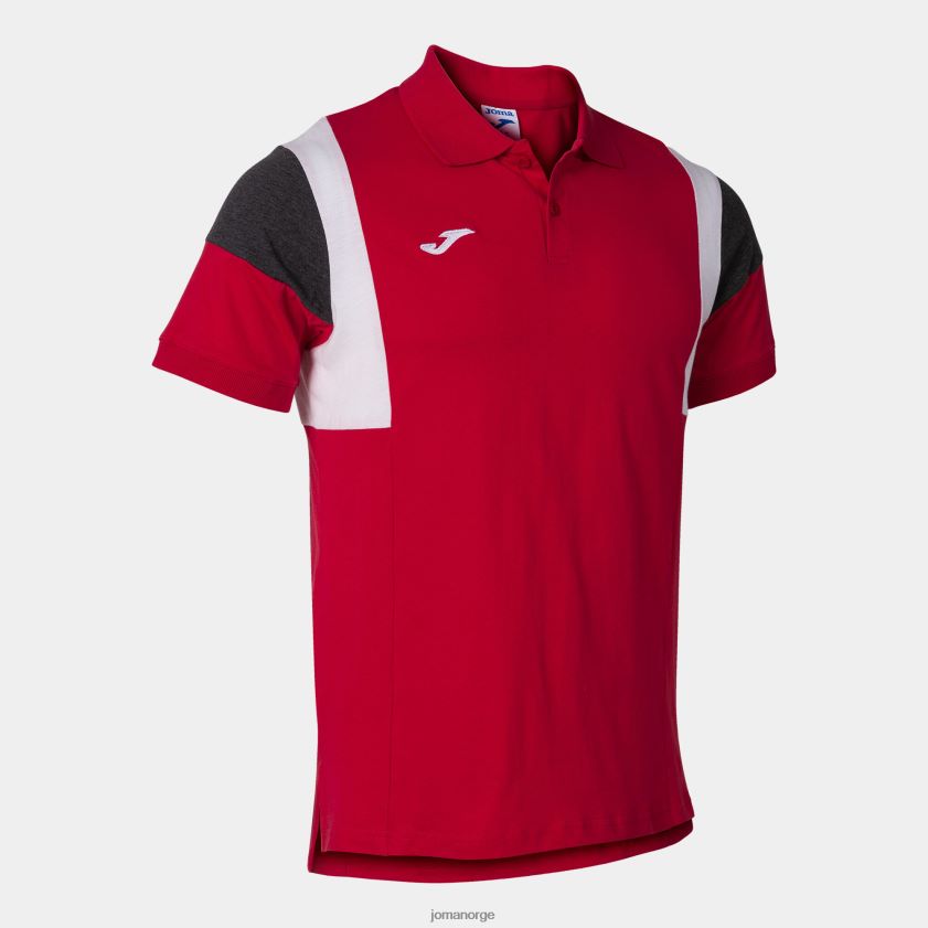 nei Joma poloskjorte kortermet komfort iii rød FBD0T03079 menn