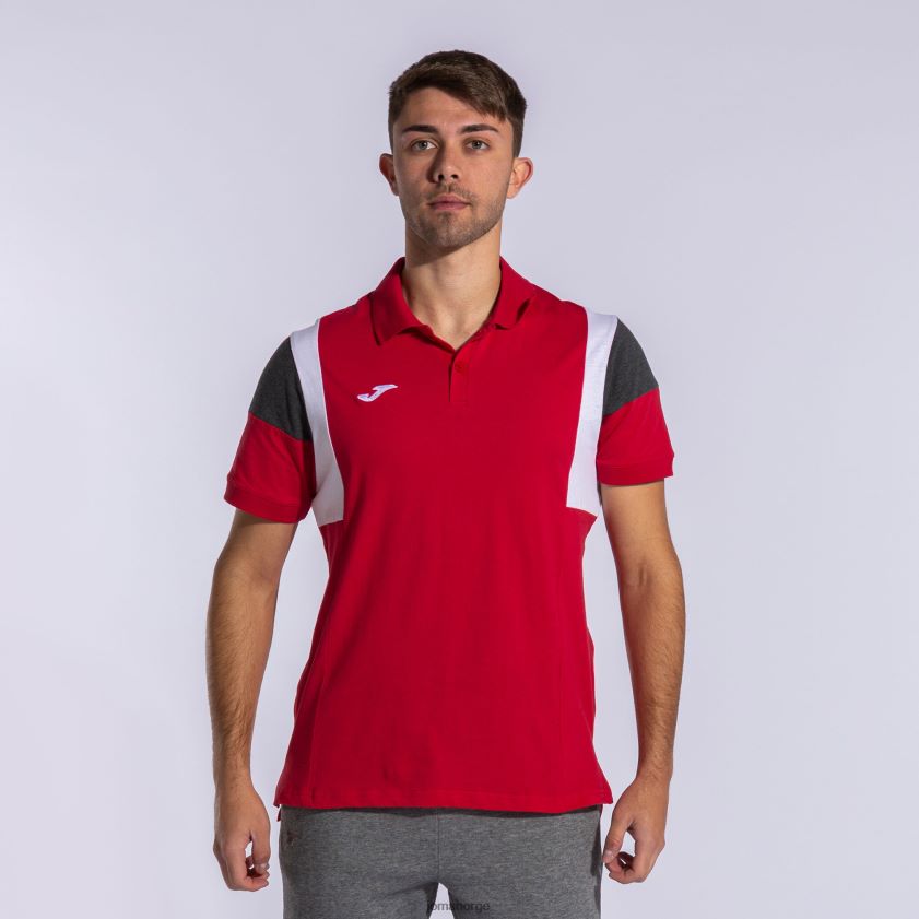 nei Joma poloskjorte kortermet komfort iii rød FBD0T03079 menn