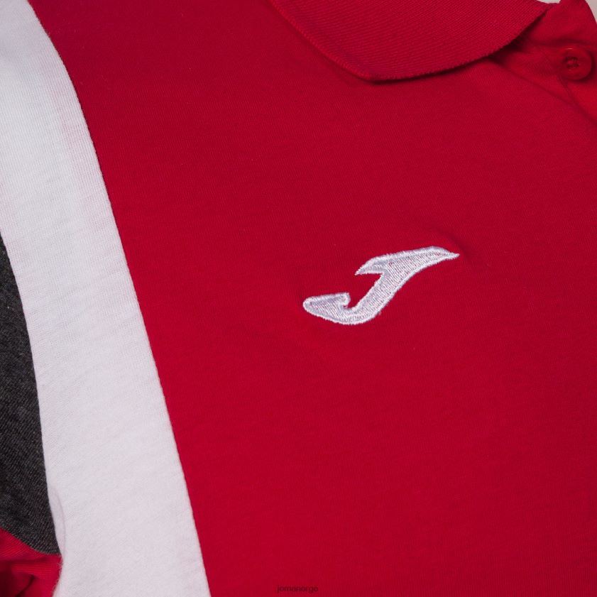 nei Joma poloskjorte kortermet komfort iii rød FBD0T03079 menn