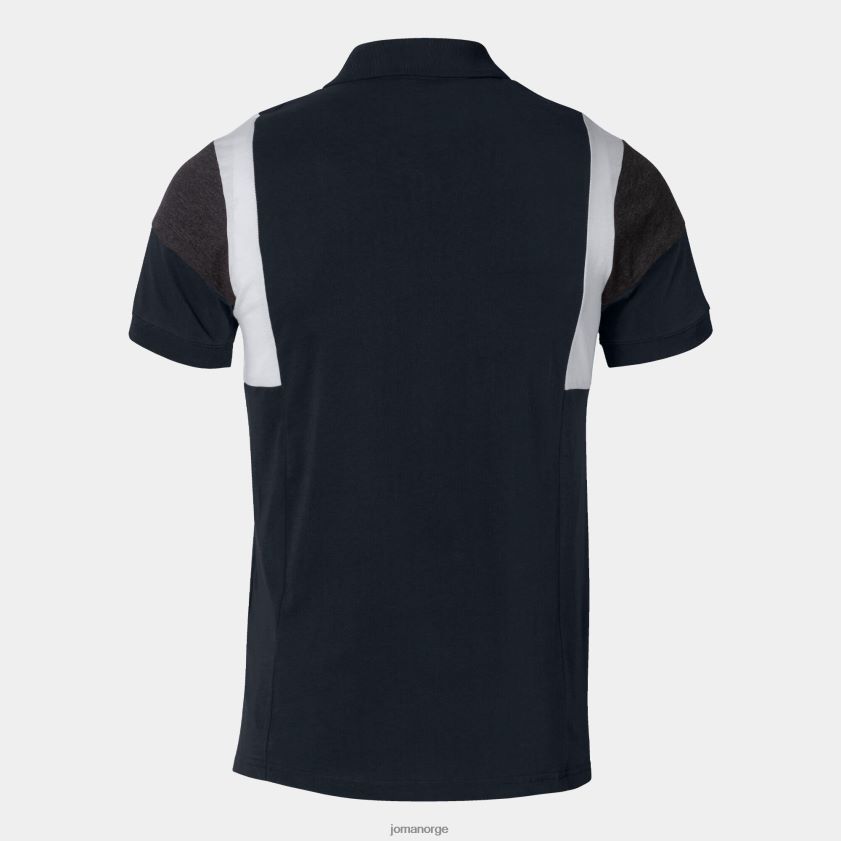 nei Joma poloskjorte kortermet komfort iii svart FBD0T04112 menn