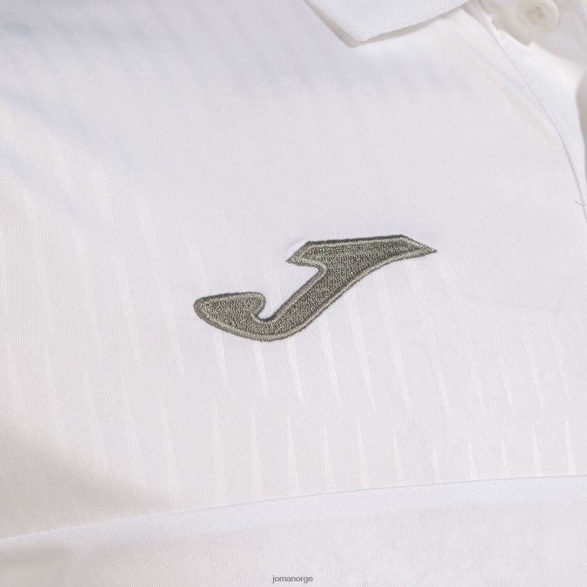 nei Joma poloskjorte kortermet montreal hvit FBD0T03205 menn