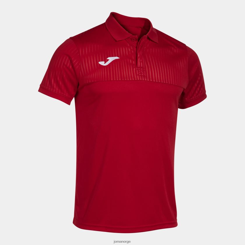 nei Joma poloskjorte kortermet montreal rød FBD0T01189 menn