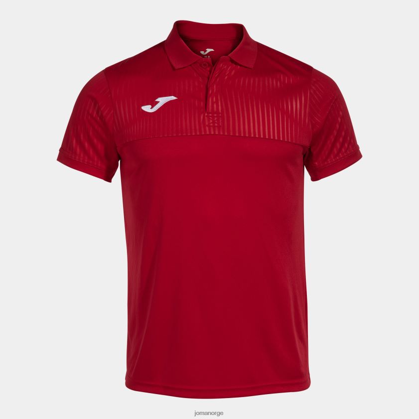 nei Joma poloskjorte kortermet montreal rød FBD0T01189 menn