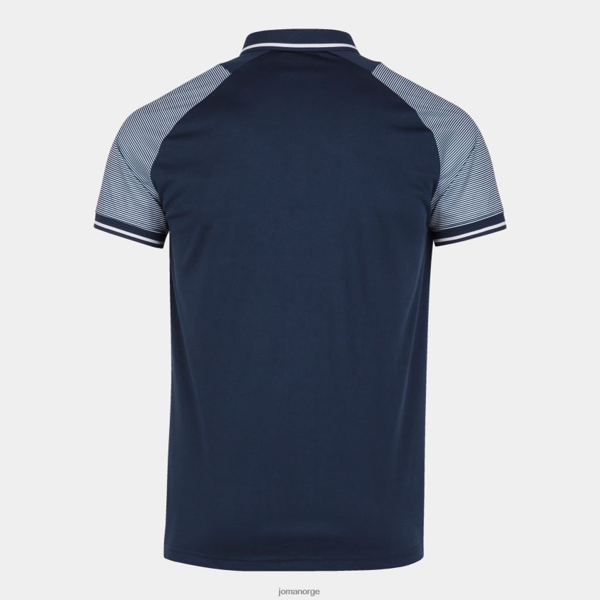 nei Joma poloskjorte kortermet nødvendig ii marineblå hvit FBD0T04627 menn