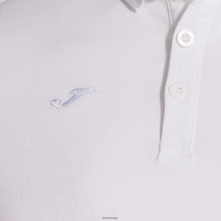 nei Joma poloskjorte kortermet pasarela iii hvit FBD0T0356 menn