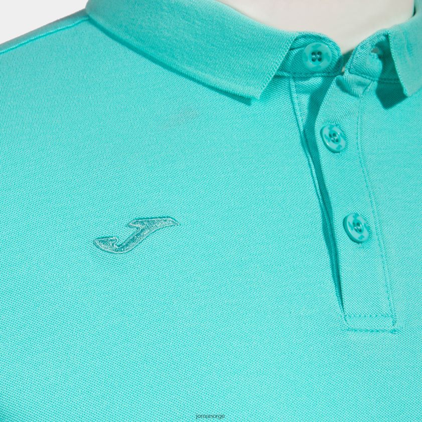 nei Joma poloskjorte kortermet pasarela iii turkis FBD0T04686 menn