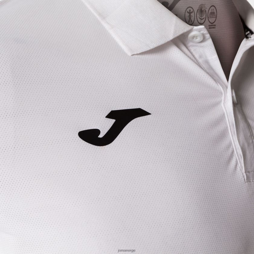 nei Joma poloskjorte kortermet torneo hvit FBD0T0775 menn