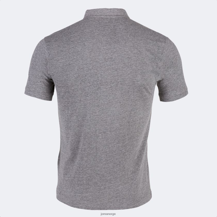 nei Joma vinner poloskjorte kortermet melert grå svart FBD0T04160 menn