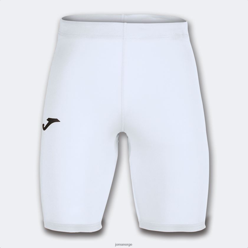 nei Joma korte tights brama academy hvit FBD0T04207 menn