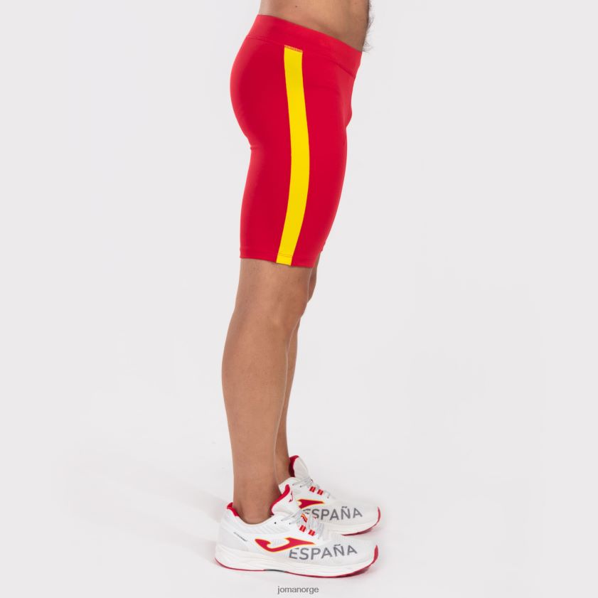 nei Joma korte tights elite vii rød gul FBD0T04623 menn