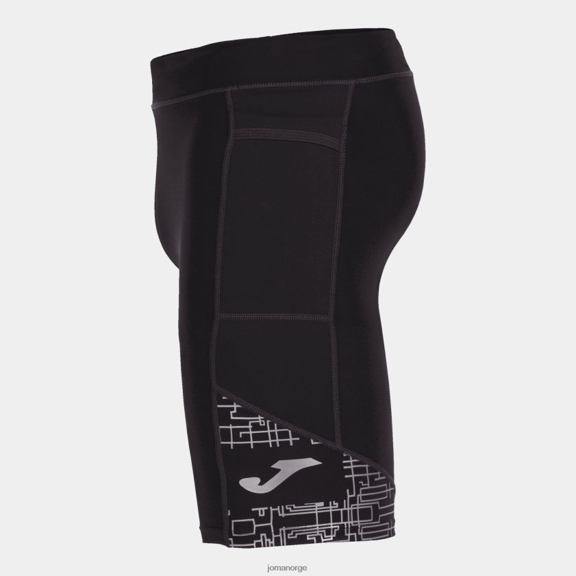 nei Joma korte tights elite viii svart FBD0T04128 menn