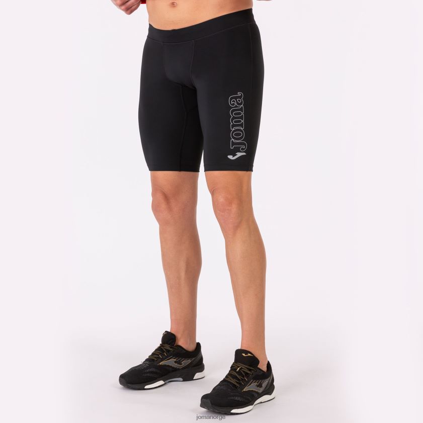 nei Joma korte tights løpekveld svart FBD0T02965 menn