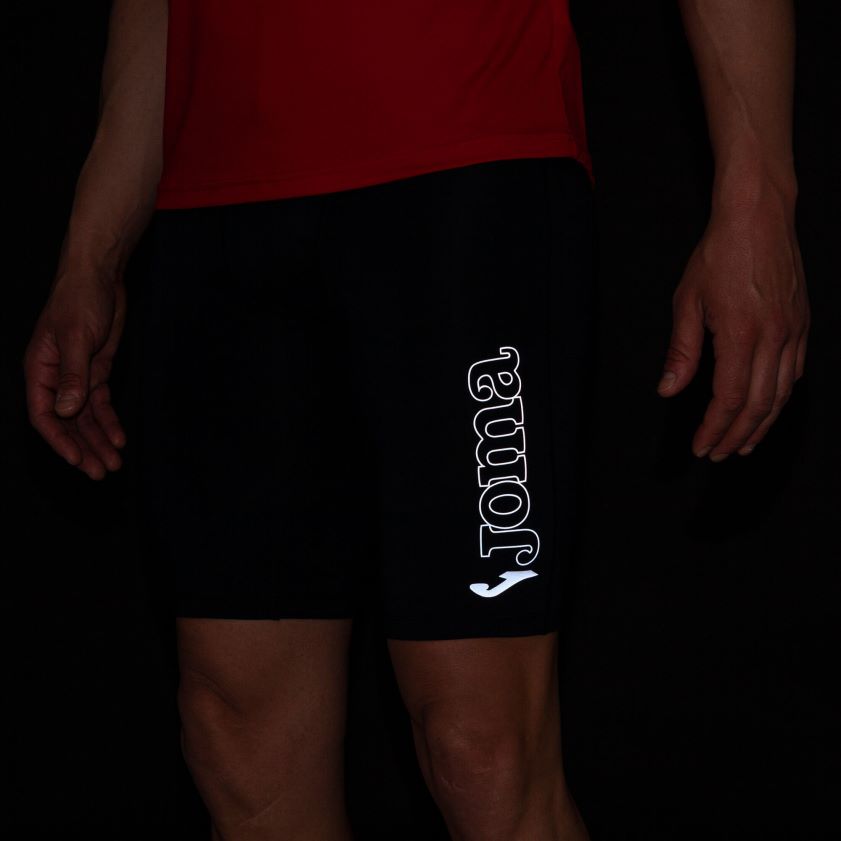 nei Joma korte tights løpekveld svart FBD0T02965 menn