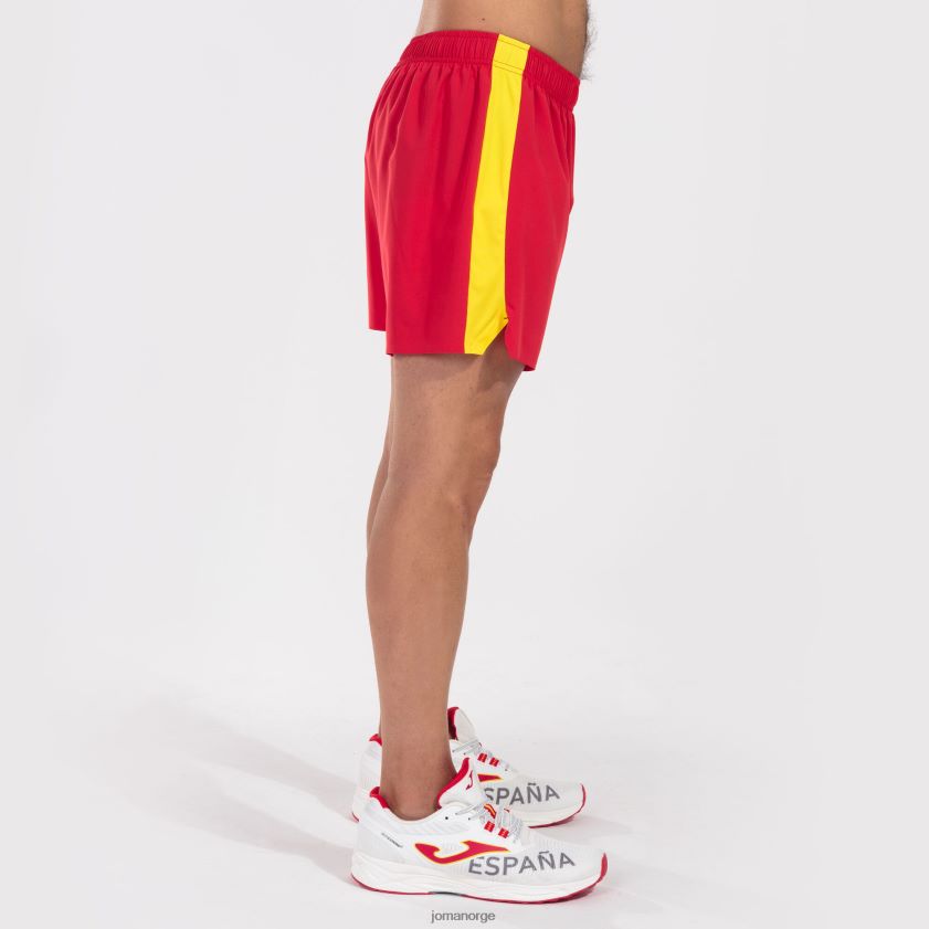 nei Joma shorts elite vii rød gul FBD0T04362 menn