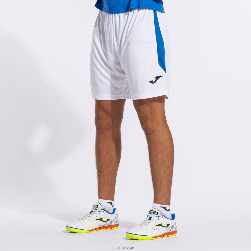 nei Joma shorts glasgow hvit kongeblå FBD0T03440 menn