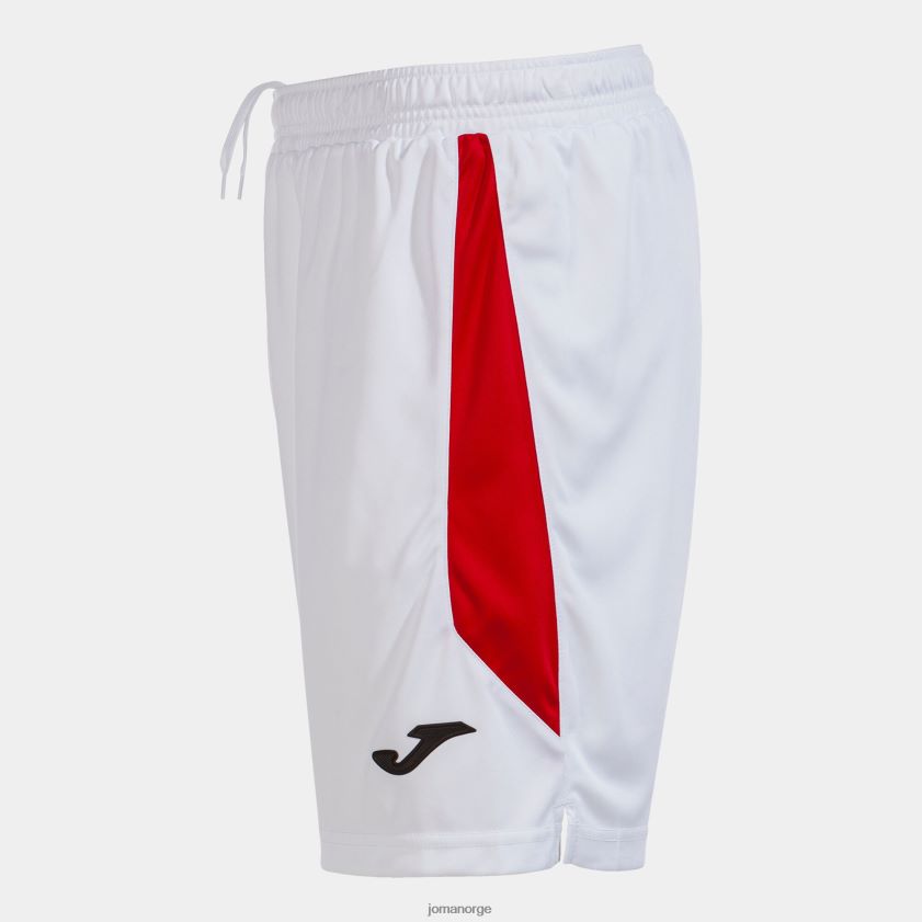 nei Joma shorts glasgow hvit rød FBD0T01321 menn