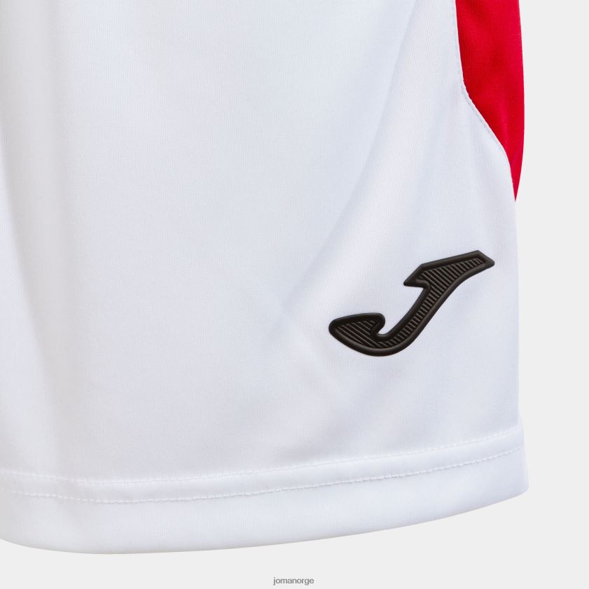 nei Joma shorts glasgow hvit rød FBD0T01321 menn