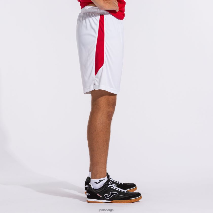 nei Joma shorts glasgow hvit rød FBD0T01321 menn