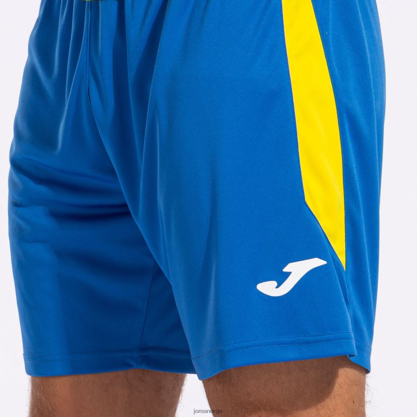 nei Joma shorts glasgow kongeblå gul FBD0T04248 menn