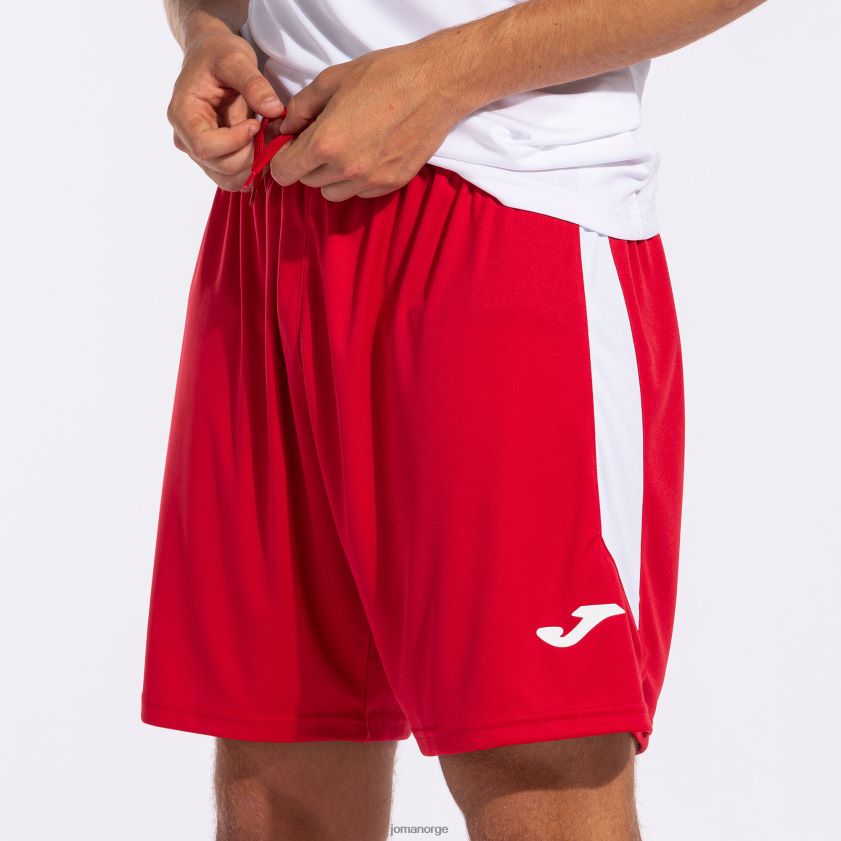 nei Joma shorts glasgow rød Hvit FBD0T0722 menn
