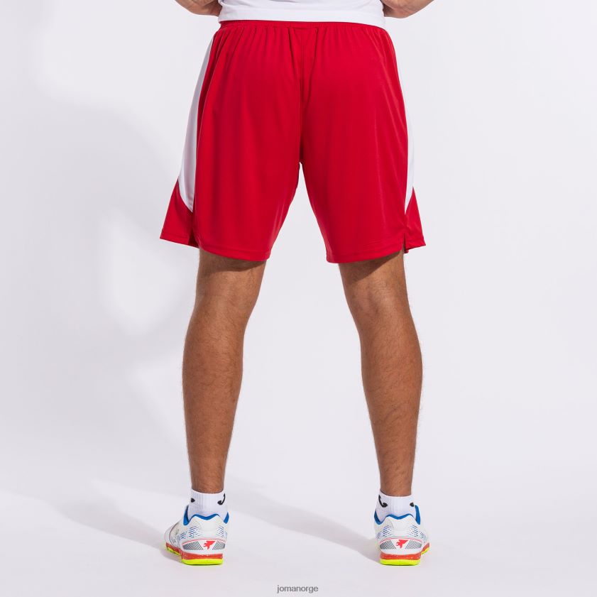 nei Joma shorts glasgow rød Hvit FBD0T0722 menn