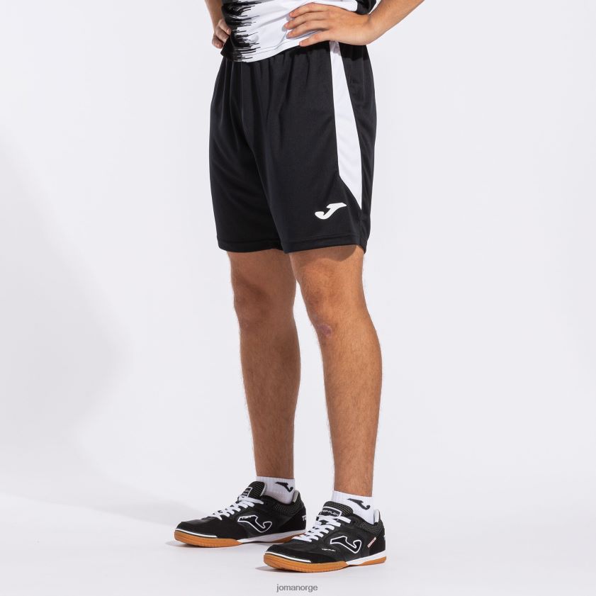 nei Joma shorts glasgow svart hvit FBD0T0712 menn
