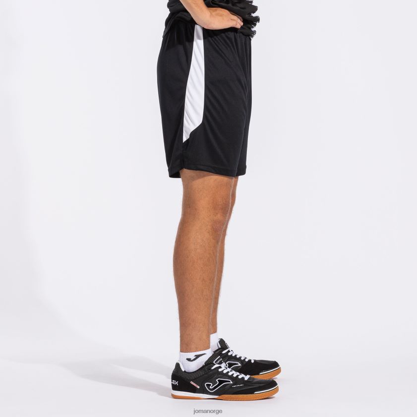 nei Joma shorts glasgow svart hvit FBD0T0712 menn