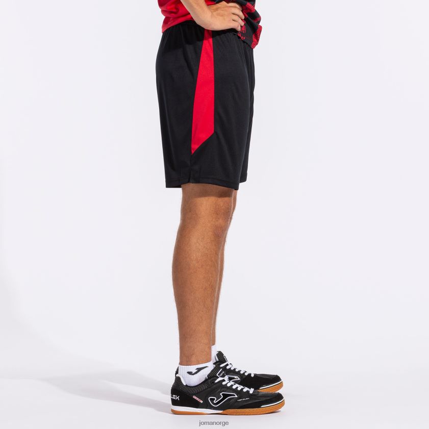 nei Joma shorts glasgow svart, rød FBD0T04641 menn