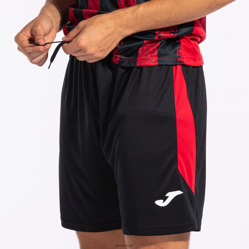 nei Joma shorts glasgow svart, rød FBD0T04641 menn