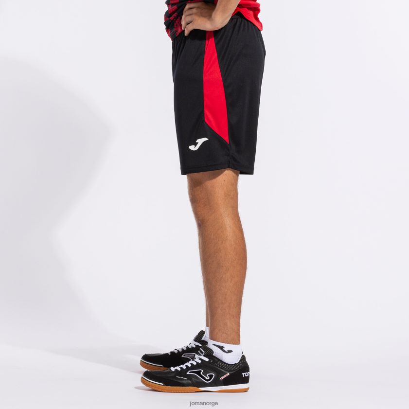 nei Joma shorts glasgow svart, rød FBD0T04641 menn