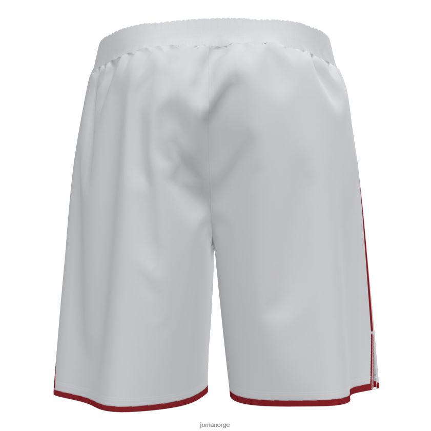 nei Joma shorts liga hvit rød FBD0T03007 menn