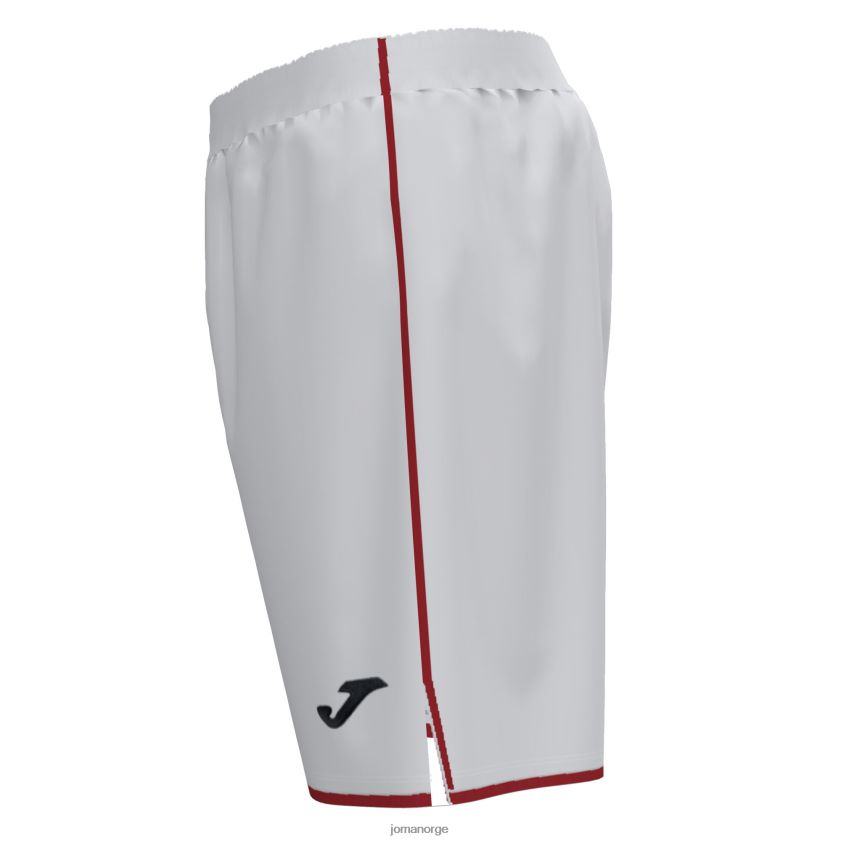nei Joma shorts liga hvit rød FBD0T03007 menn