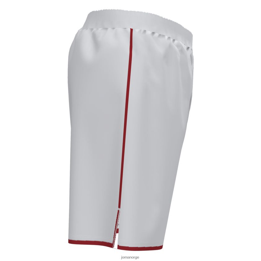 nei Joma shorts liga hvit rød FBD0T03007 menn