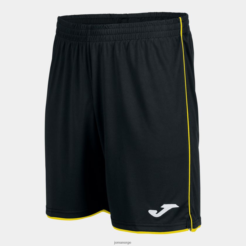 nei Joma shorts liga svart gul FBD0T03532 menn