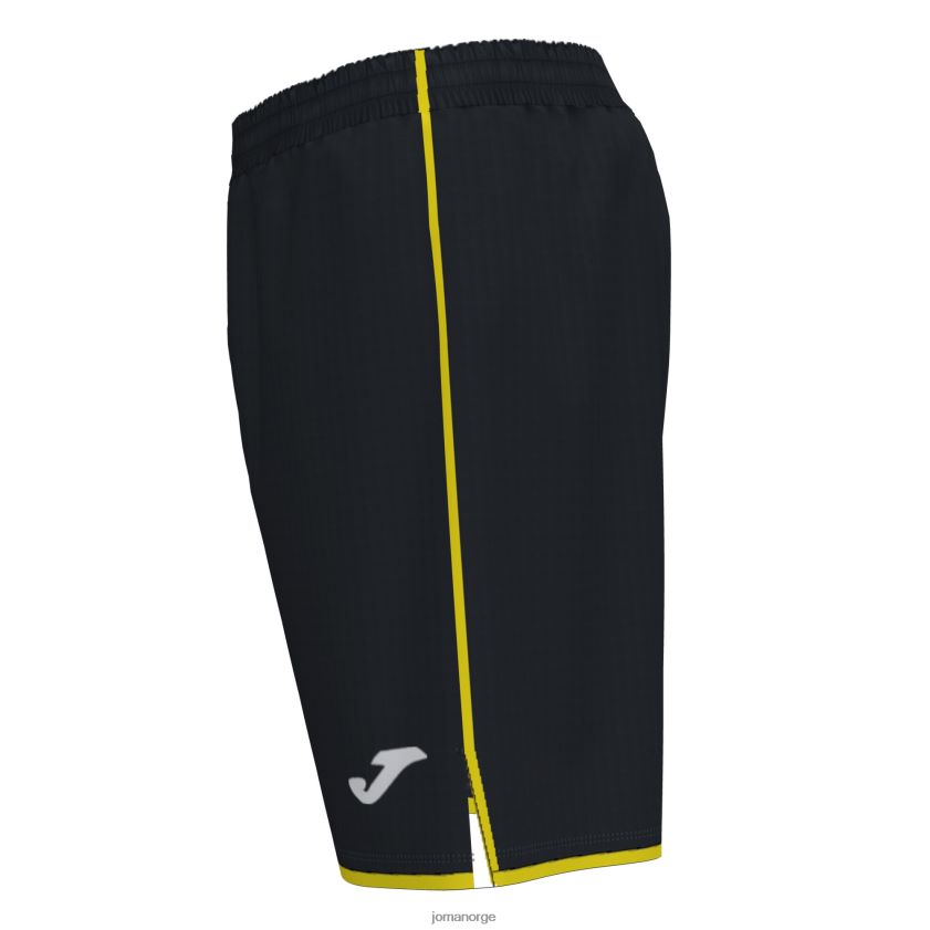 nei Joma shorts liga svart gul FBD0T03532 menn