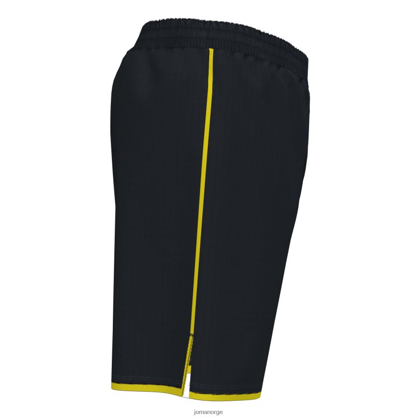 nei Joma shorts liga svart gul FBD0T03532 menn