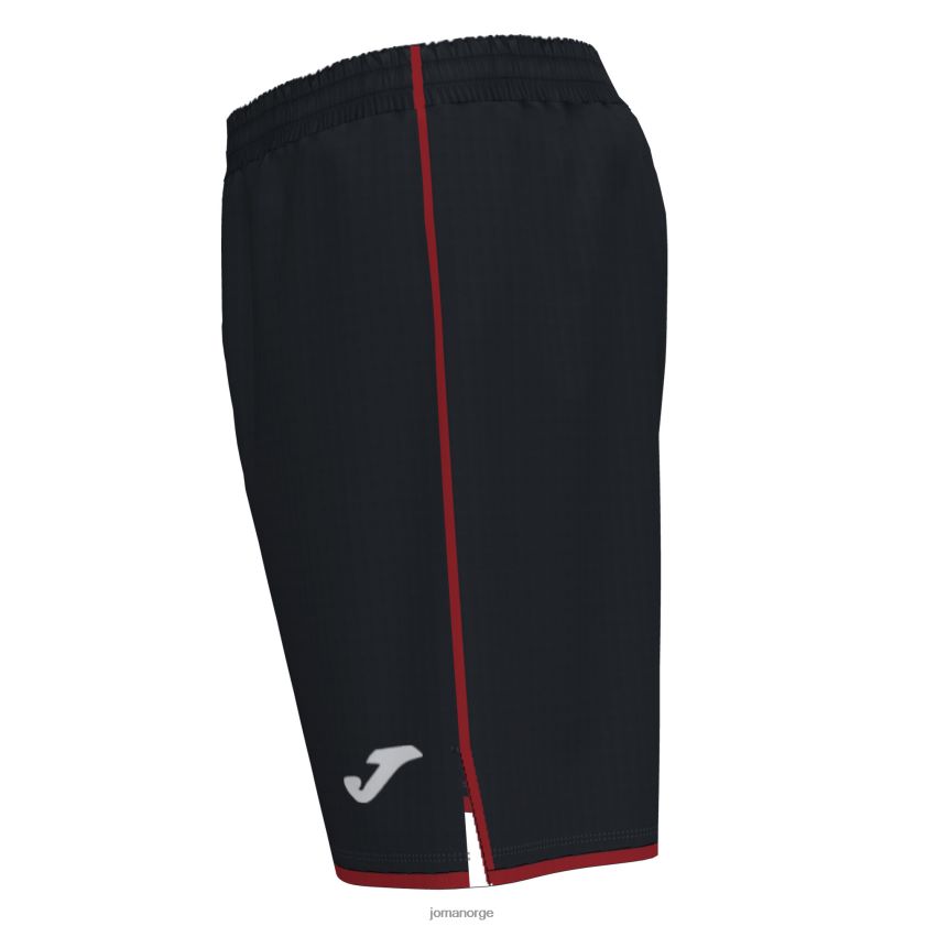 nei Joma shorts liga svart, rød FBD0T065 menn