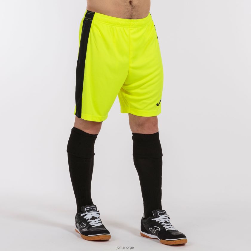nei Joma shorts maxi fluorescerende gul svart FBD0T03364 menn
